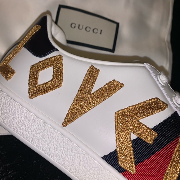 GUCCI LOVED LEATHER SNEAKERS 👟 - Picture 3 of 8